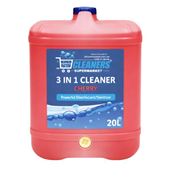 Cleaners Supermarket 3 In 1 Disinfectant Cleaner Cherry 20L