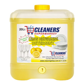 Cleaners Supermarket Dishwashing Sink Liquid Lemon 20L