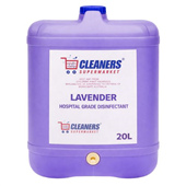 Cleaners Supermarket Disinfectant Hospital Grade Lavender 20L