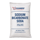 Cleaners Supermarket Sodium Bicarbonate Soda 25kg Bag