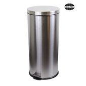 Compass Bin Pedal Round Stainless Steel 30L