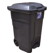 Edco Heavy Duty Bin with Wheels 70L Grey