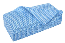 Edco Merriwipe Heavy Duty Wipe 60x45cm Blue 20Pack