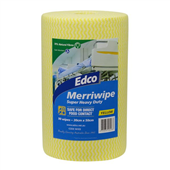 Edco Merriwipe Roll Heavy Duty Yellow 45m