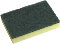 Edco Sponge Scour Green  Yellow 15x10cm 10Pack