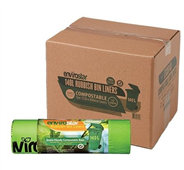 Envirostar Garbage Bag Compostable Green 140L 12Roll 12CTN