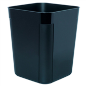 Esselte SWS Plastic Waste Bin Black 30L