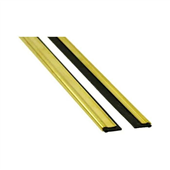 Ettore Brass Channel  Rubber 20 50cm