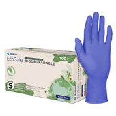 Gloves Nitrile Powder Free Biodegradable Violet Blue Small 1000CTN