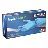 Gloves Nitrile Powder Free Blue Small 100PK