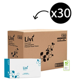 Livi Facial Tissues Essentials 2PLY 200PK 30CTN 1302