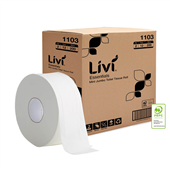 Livi Toilet Tissue Mini Jumbo 2Ply 200m 12CTN