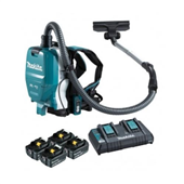 Makita Backpack Vacuum 18Vx4 Brushless  Kit