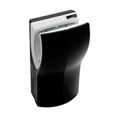 Mediclinics Dualflow Plus Hand Dryer Auto  Black