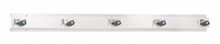 Mop  Broom Holder x5 Stainless Steel