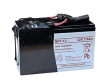 MotorScrubber Battery with DC Connector  Suits All Models