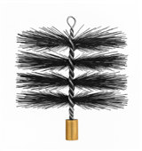Nylon Flue Brush To Fit on Poles 25CM 10in