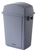 Oates Bin Slimline Swing 40L Grey