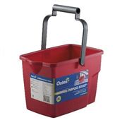 Oates Bucket General Purpose Red 9L