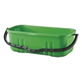 Oates DuraClean Flat Mop Window Bucket Green 18L