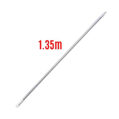 Oates Handle MultiFit Powder Coated White 135mx22mm