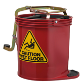 Oates Mop Bucket Contractor Red 15L