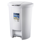 Oates PushPedal Bin 50L White