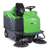 RapidClean 1250 Ride On Sweeper