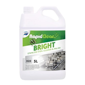 RapidClean Bright Stainless Steel Cleaner  Polish 5L