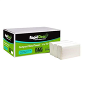 RapidClean Hand Towel Compact 2400CTN 77580
