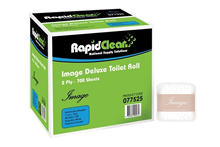 RapidClean Toilet Paper Roll Image Deluxe 2Ply 700Sh 48CTN 77525