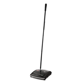 Rubbermaid Executive Brushless Mechanical Sweeper Black