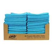 Sabco All Purpose Microfibre Cloth Blue 50Pk