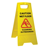 Sabco Warning Sign Wet Floor Cleaning