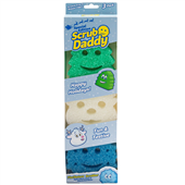 Scrub Daddy Christmas Shapes 3pk