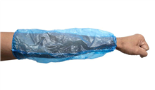 Sleeve Covers Poly Blue 100Pk