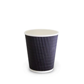 Tailored Hot Cup 8Oz Triple Wall Charcoal 500Ctn