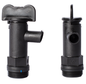 Tap Black For Plastic Cube Drum 34