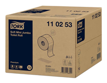 Tork Toilet Paper Mini Jumbo Extra Soft 2Ply 170m 12CTN