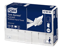 Tork Xpress Flushable Multifold Hand Towel Adv 200SH  21CTN
